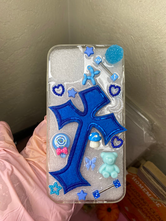 Blue junk iphone 13 (premade)